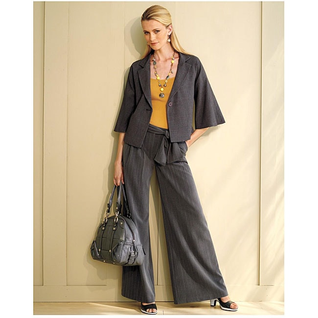 Spiegel Pinstriped Palazzo Pants  