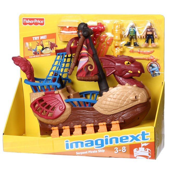 fisher price pirate ship imaginext