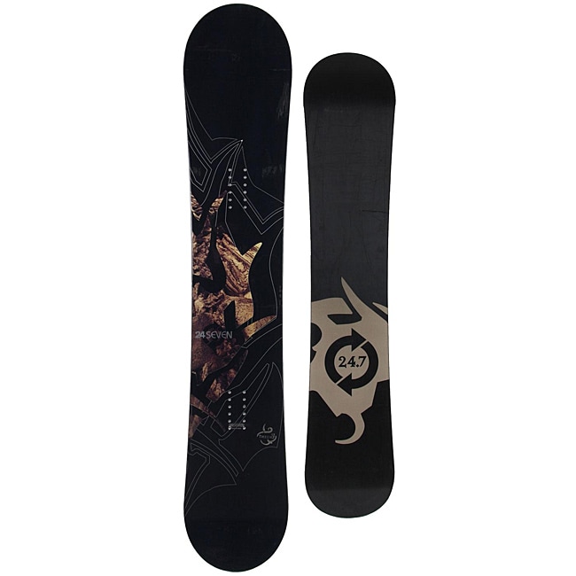 24 Seven Mens 153 cm Theory Snowboard