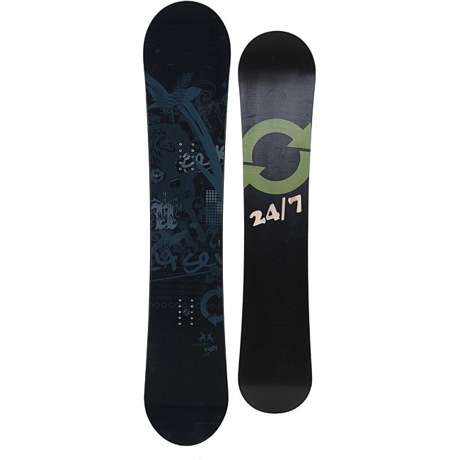 24/7 Mens 156 Night SW Snowboard