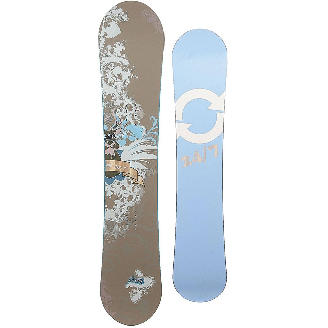 24/7 Womens 159 Fawn Free ride Directional Snowboard