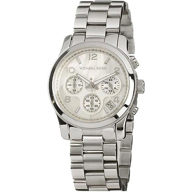 Michael Kors Women's MK5304 Chronograph Watch - 13140589 - Overstock ...