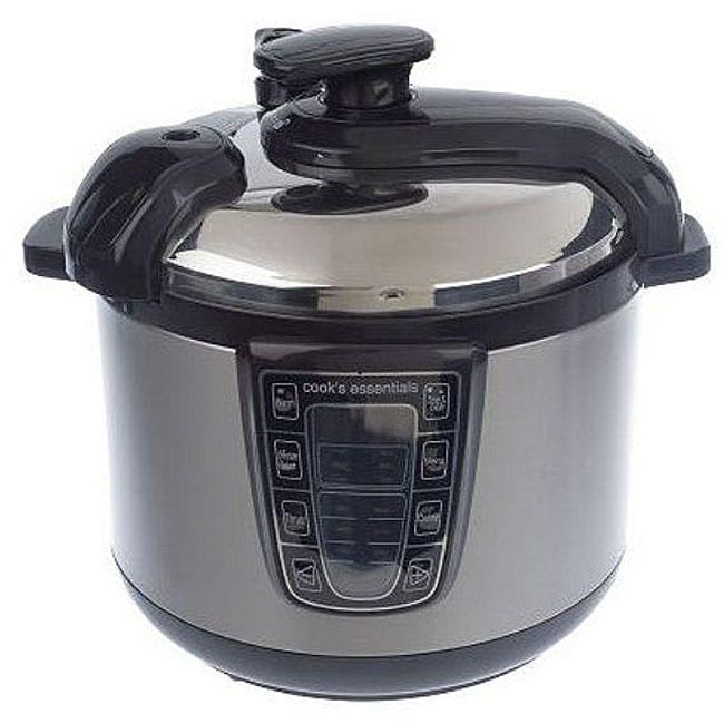 Cook's Essentials 2-qt Stainless Steel Pressure Cooker w/ Presets