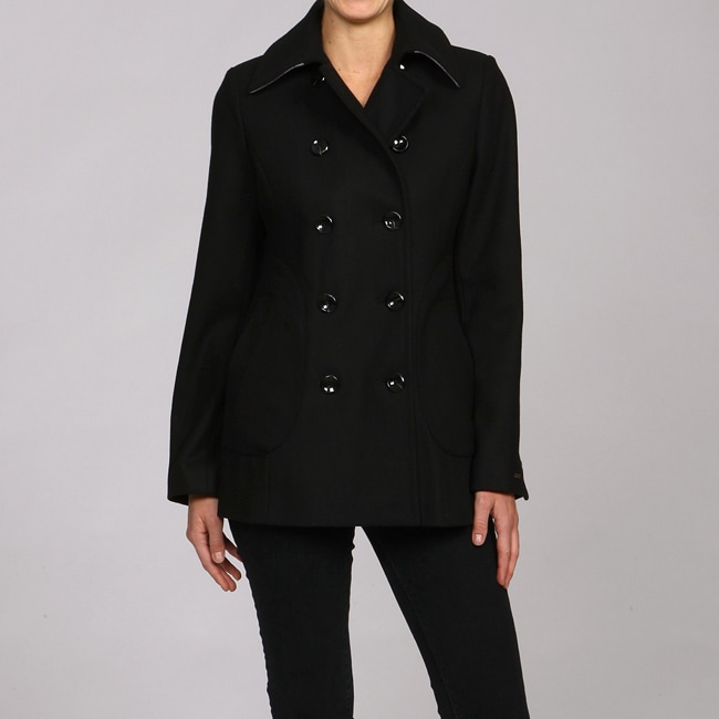 Tommy Hilfiger Womens Wool Peacoat  