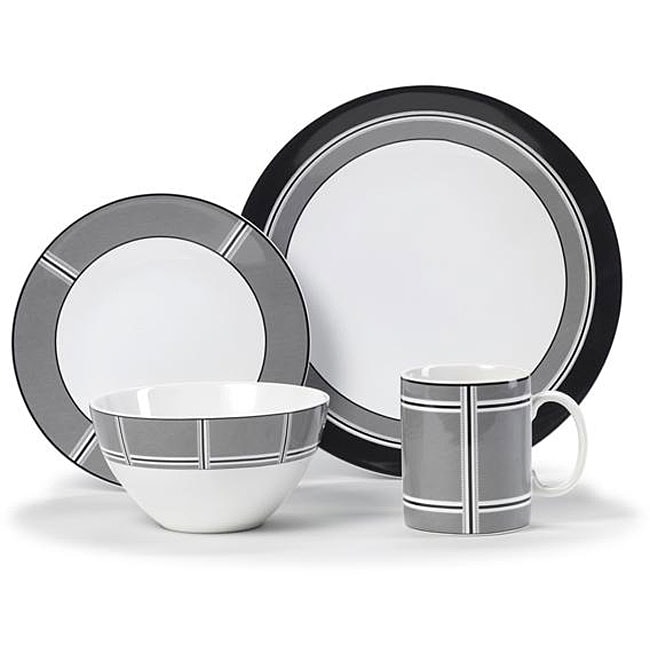 Nautica Grover Beach 4 piece Dinnerware Set  