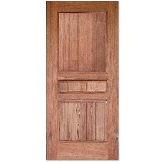 Conception Rustic Bolivian Walnut 3-panel Door Slab - 13198001 ...