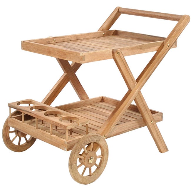 Highland Taylor Teak Tea Trolley  