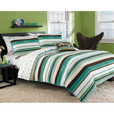 Roxy Brynn 8-piece Full-size Bed in a Bag with Sheet Set