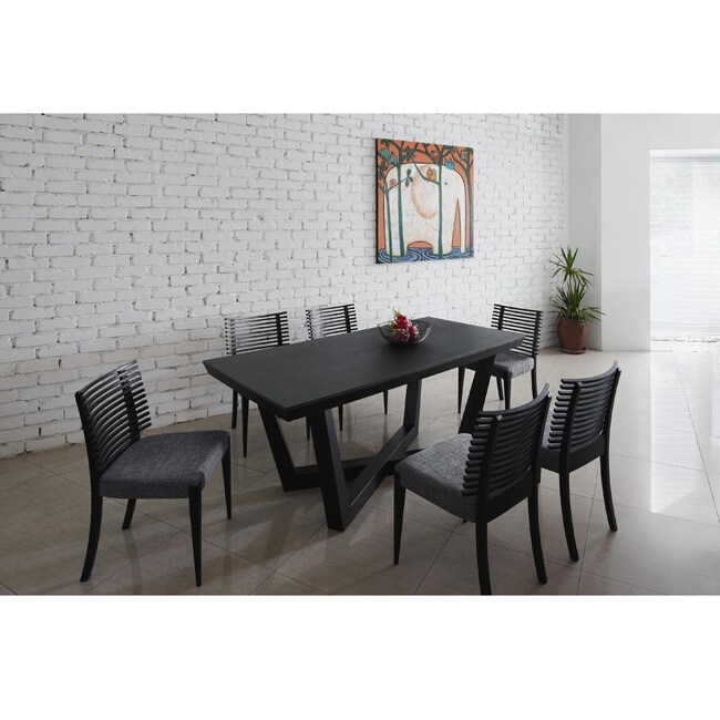 Morgan Noir 5-piece Dining Set