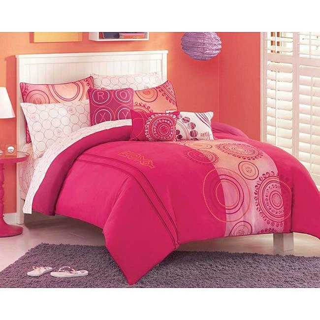 Roxy Tahiti Dot Twin size Duvet Cover Set  