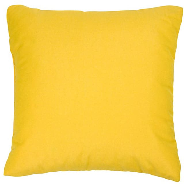 yellow outdoor pillows