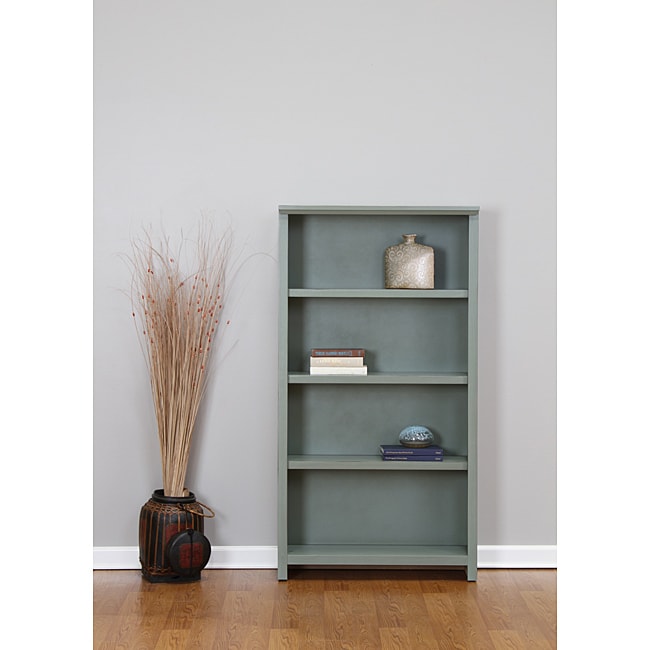 Bailey 60 inch Attic Green Bookcase