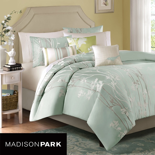 Madison Park Athena 6 piece Queen size Duvet Cover Set  