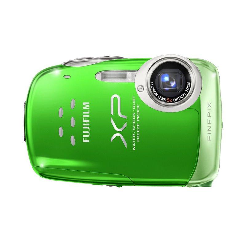 Fujifilm FinePix XP10 12.2 MP Green Waterproof Digital Camera 