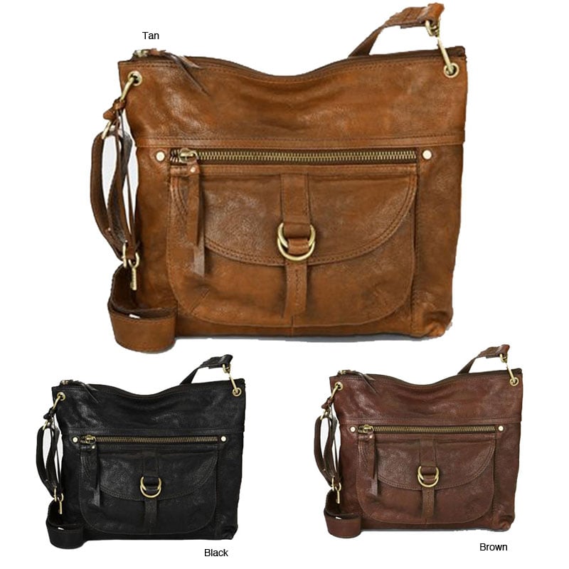 Fossil &#39;Sasha&#39; Large Leather Cross-body Bag - Free Shipping Today - www.semadata.org - 13279242