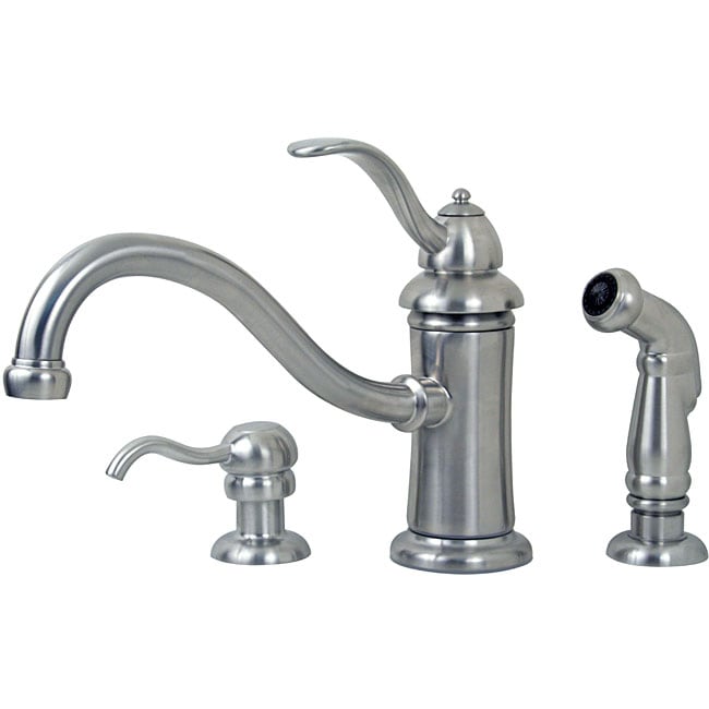 Shop Price Pfister Marielle Stainless Kitchen Faucet with ...