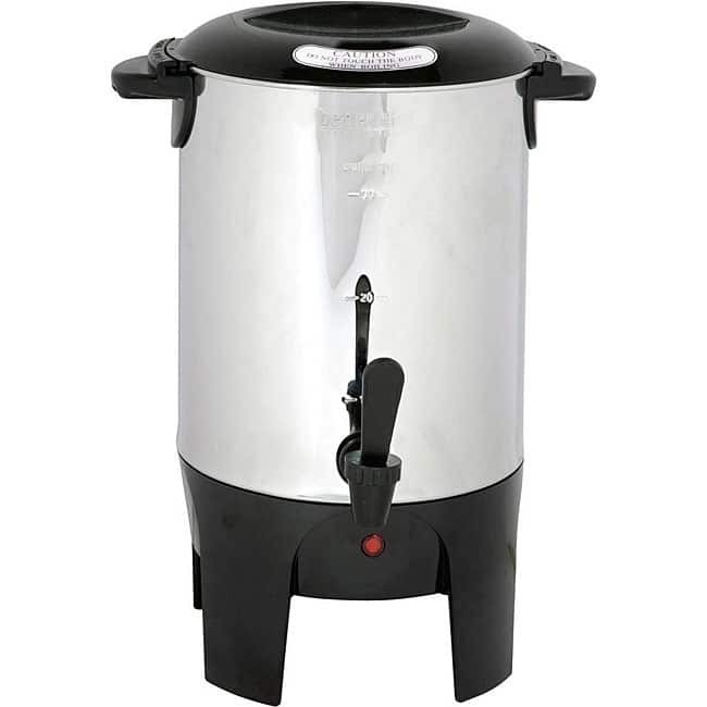 Better Chef Large Capacity 10-50-cup Coffee Maker Urn - Silver