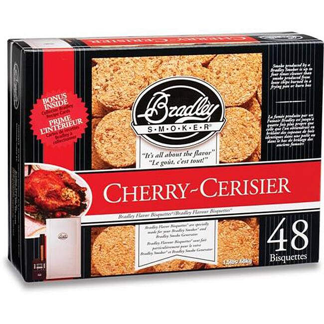 Bradley Smoker Cherry Bisquettes (Case of 48)