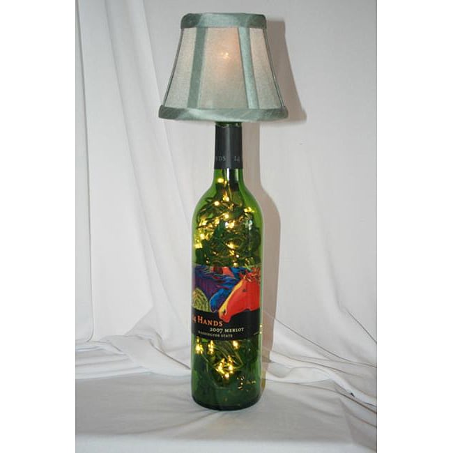 Pink Elephant Lighting 14 Hands Wine Bottle Lamp  