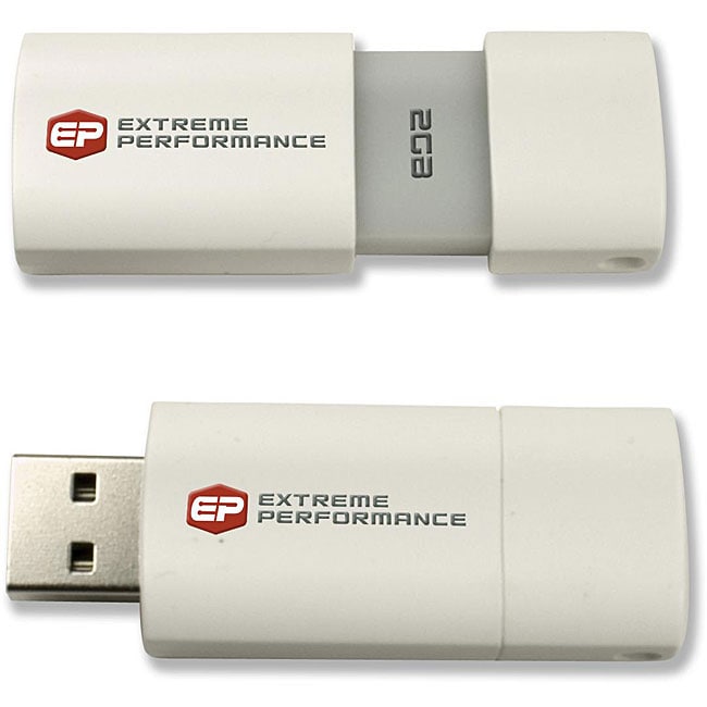 EP 2GB USB White Flash Drive Today 