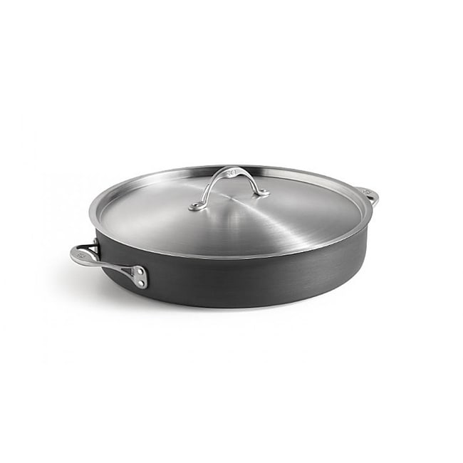 Calphalon One Infused Anodized 7 Quart Sauteuse Pan  