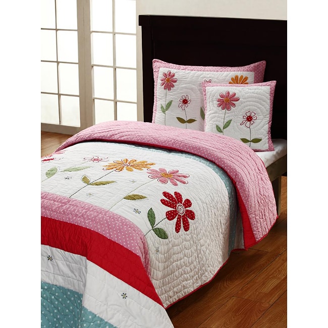 Gwen 3 piece Twin size Quilt Set  