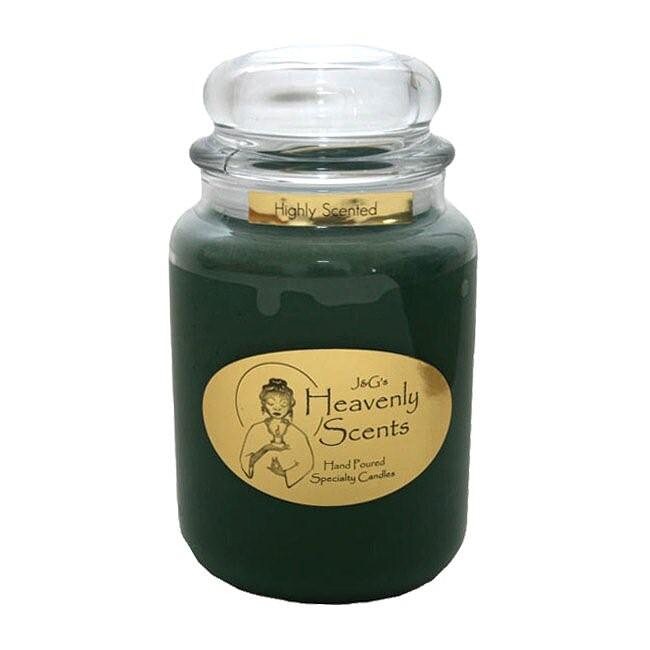 Shop J & G's Heavenly Scents 26oz Evergreen Candle On Sale Free