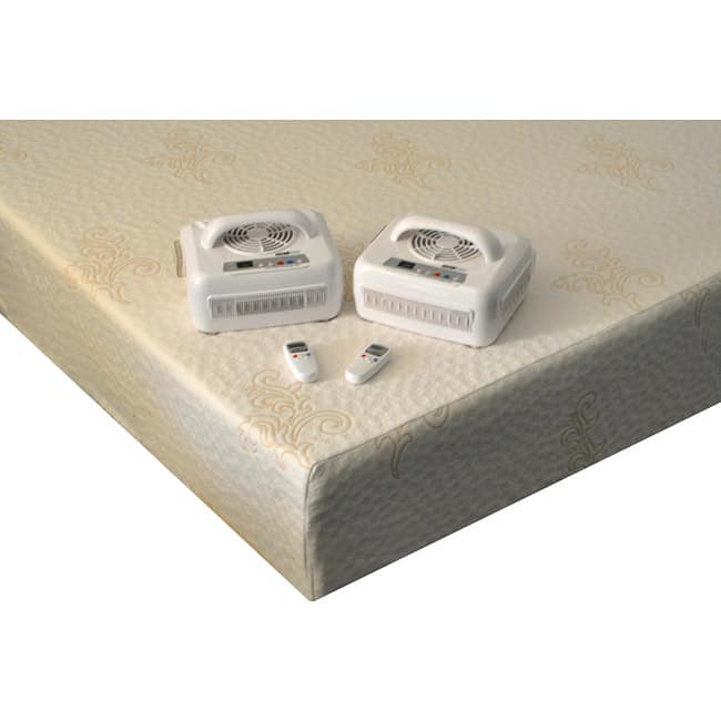 Comfort Code Legacy Temperature-controlled Dual Queen-size Memory Foam Mattress