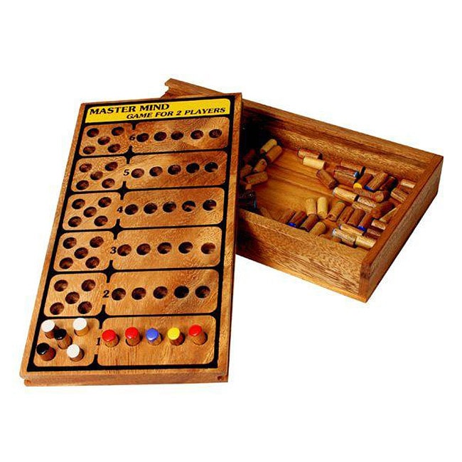 Wood Travel size Master Mind Game (Thailand)  