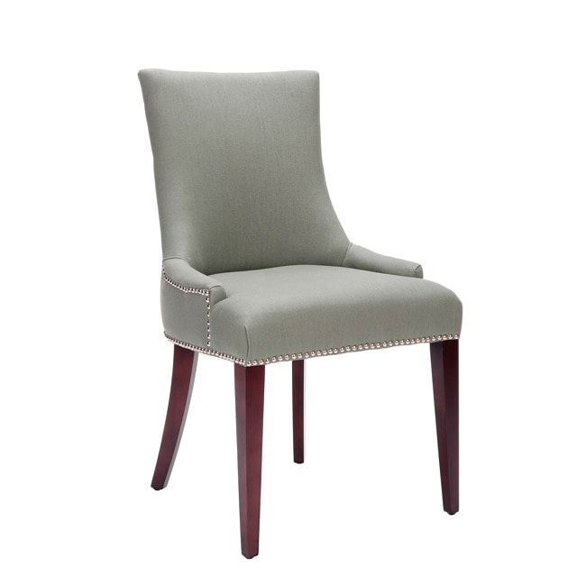 Becca Grey Linen Dining Chair  