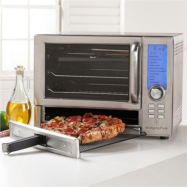 Wolfgang Puck 1500-watt Digital Convection Oven with Pizza Drawer and WP  Recipes (Refurbished) - Bed Bath & Beyond - 5575126