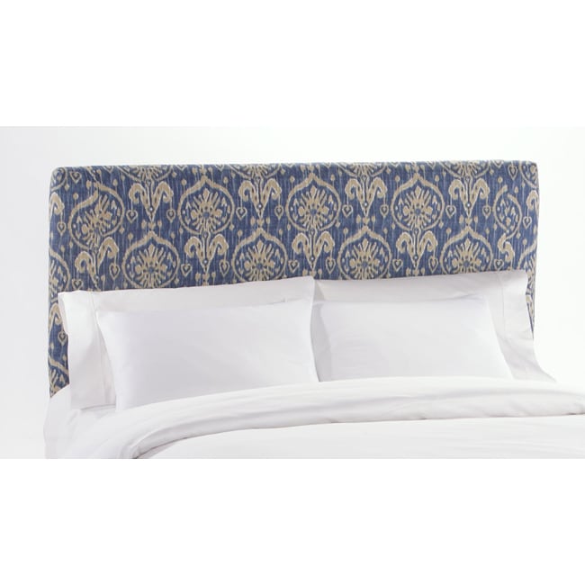 Lauren King size Turkestan Twilight Slipcover Headboard