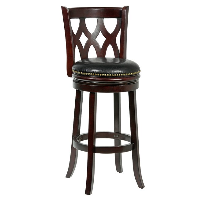 Valencia Cappuccino Triple Crossback 29 inch Barstool