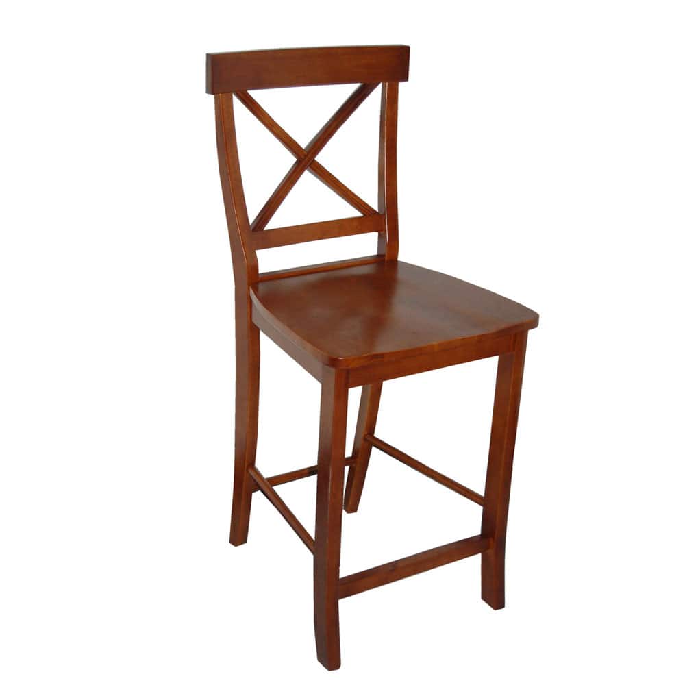 Simple Living Easton Crossback 24-inch Barstool