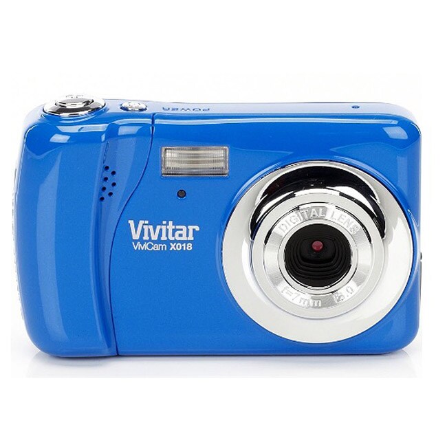 vivitar x018 digital camera 10 1mp 1 8 blueberry itwist