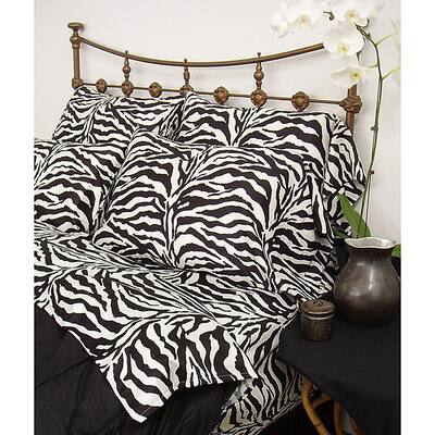 Zebra Safari Twin-size Sheet Set