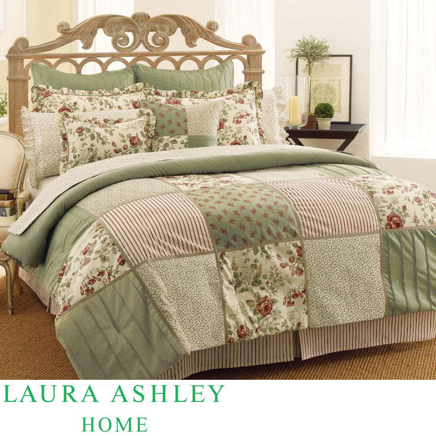 Laura Ashley Glenmore 4 piece King size Comforter Set Free Shipping Today Overstock