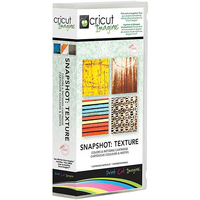 Cricut Imagine Snapshot Texture Pattern Cartridge