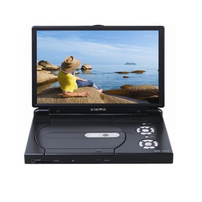 Audiovox 10inch Portable DVD Player/ Car Accessories (Refurbished) Free Shipping Today