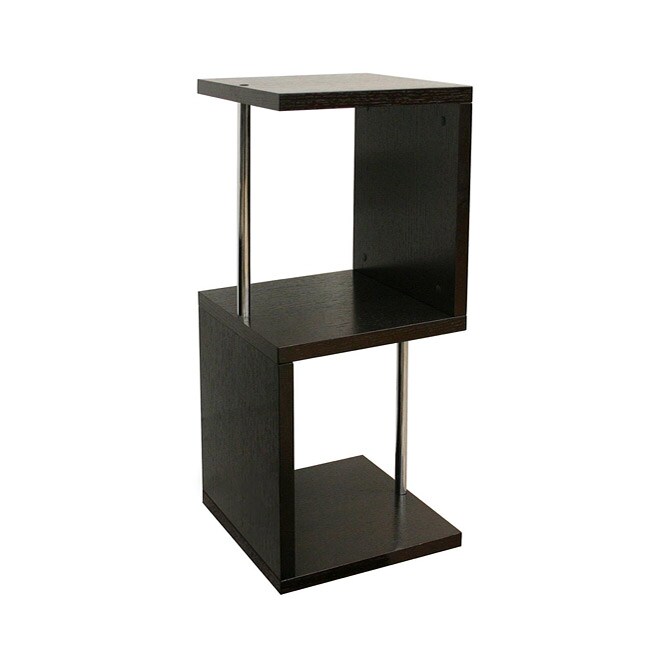 Cornelia Dark Brown Wood Modern Short Display Shelf - 13371016 ...