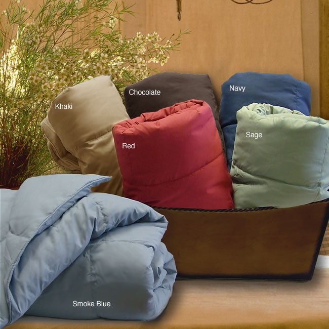 Shop Microfiber Premium Down Throws (Set of 2) Free Shipping On