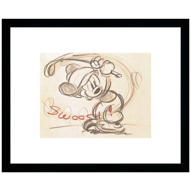 Disney 'Canine Caddy, 1941' Framed Art Print - Bed Bath & Beyond