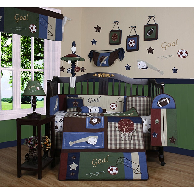 sports themed nursery bedding