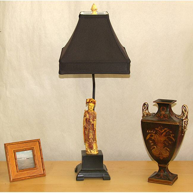 Indoor 1-light Ancient Woman Table Lamp