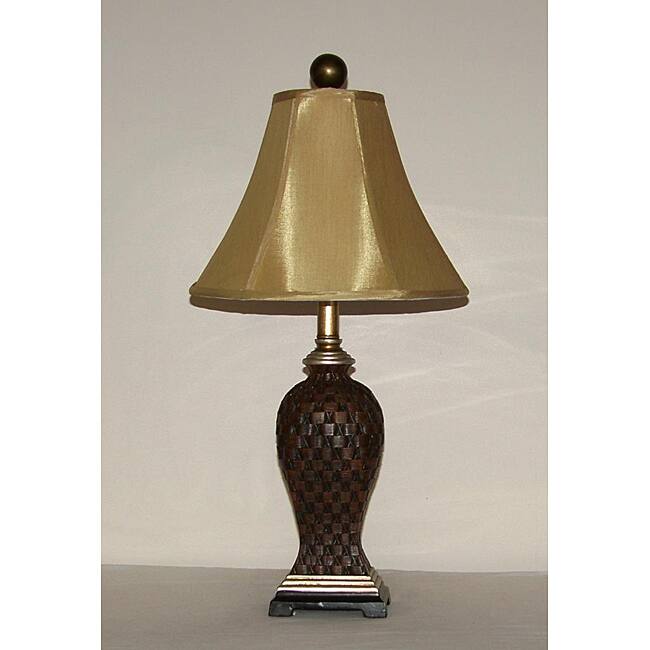 Indoor 1-light Woven Reed Lamp