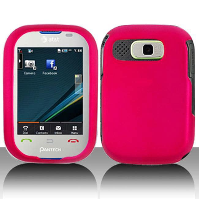 Pantech Pursuit Hot Pink Protector Case  