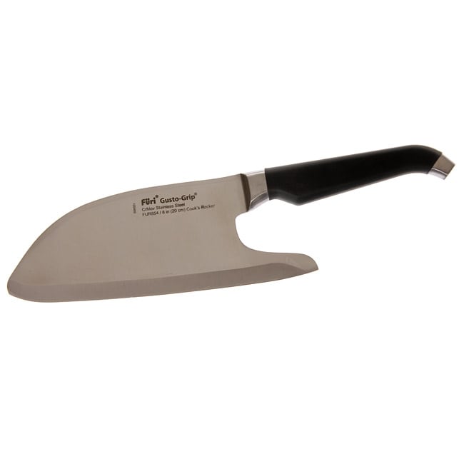 Furi Rachael Ray Black GustoGrip Essentials 8inch Chef's Rocker Knife