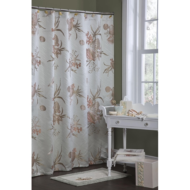 Croscill Shoreline Shower Curtain Free Shipping Today