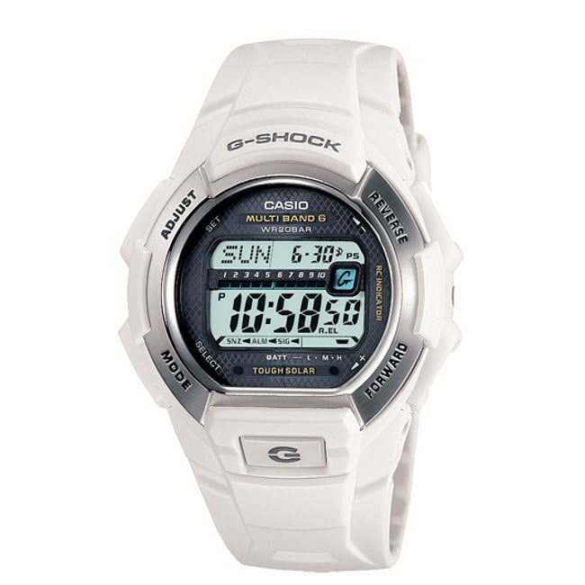 casio watches white color