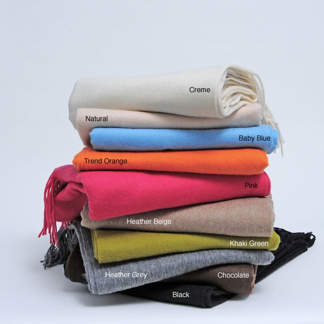 Cashmere Showroom Classic Cashmere Throw